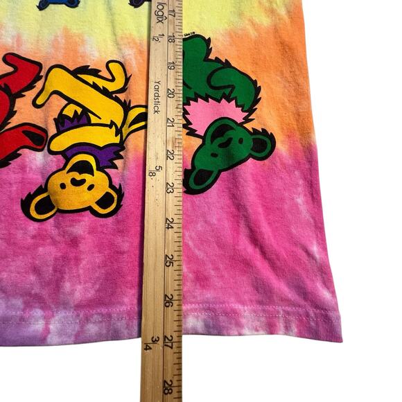 Liquid blue Grateful Dead dancing bears tie dye graphic tshirt size medium - Picture 6 of 6